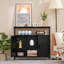 Buffet, armoire de cuisine avec tablettes réglables-511114570