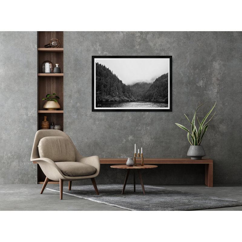 Western Shore Ii In Black & White Print
