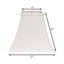 Abat-jour carré en forme de cloche avec abat-jour rond en tissu pour lampes de table-625508035-633661225