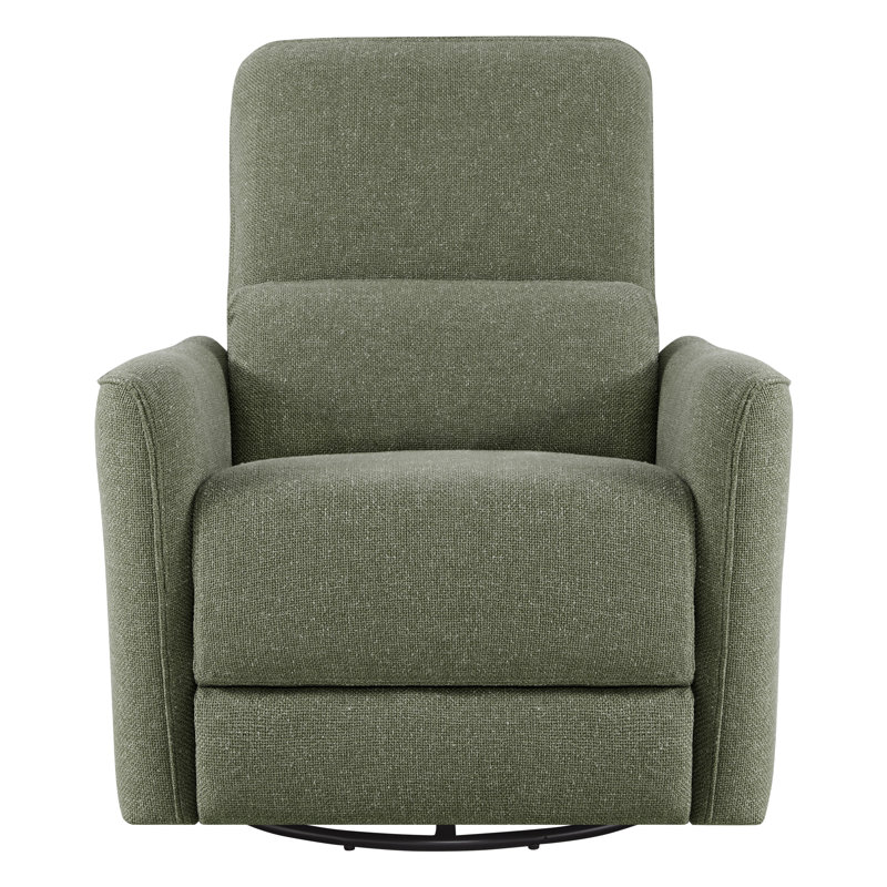 Fauteuil inclinable électrique Becki Owens for Joss & Main, Mélange de lin performance Marin Twig
