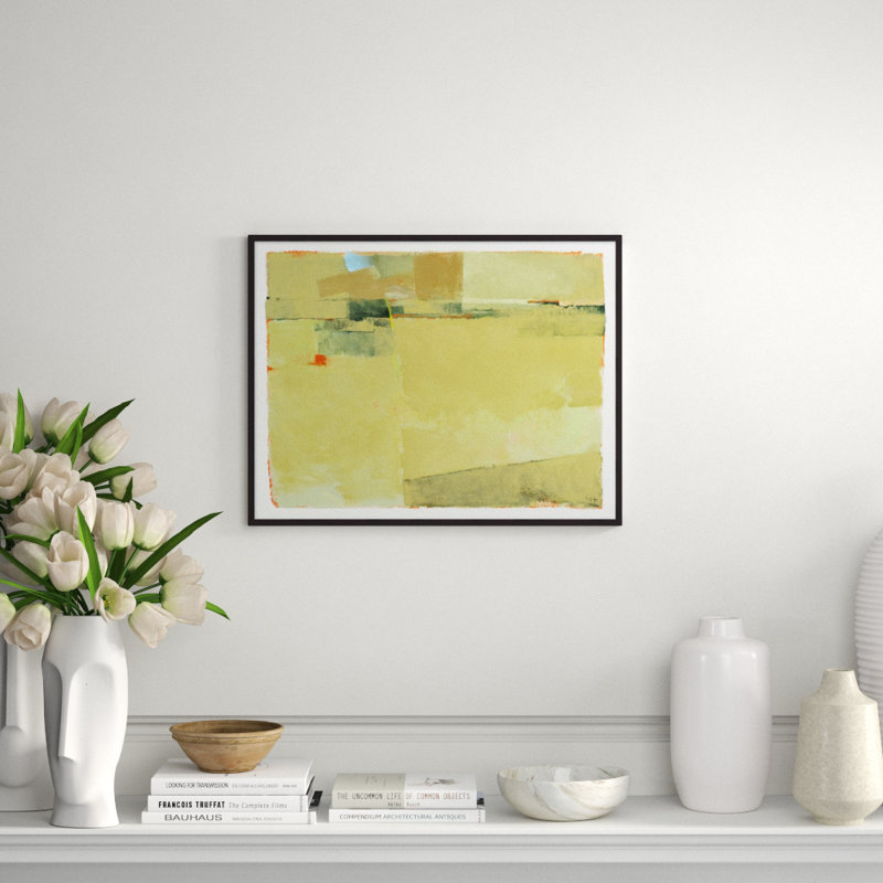 County Line 2' Framed Print on Canvas