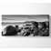 Rocks On A Beach - Wrapped Canvas Panoramic Art Prints
