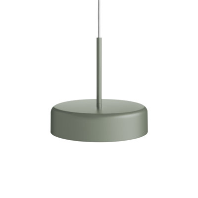 Bobber Single Light Steel Dimmable LED Pendant