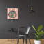«Blue Floral Pumpkin» par Ashley Bradley, art mural en verre acrylique-1569194394