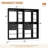 80'' W Closet System with Wooden Drawers and Hanging Rods-1423334097
