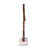 Wabbaseka Sculpture in Aluminum with Marble Base- Short