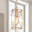 Luminaire suspendu cylindrique pour îlot de cuisine 1 lumière