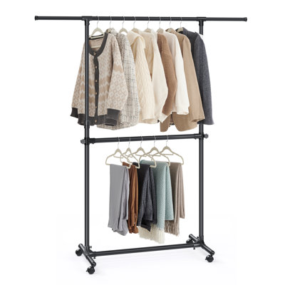 165cm Rolling Clothing Rack