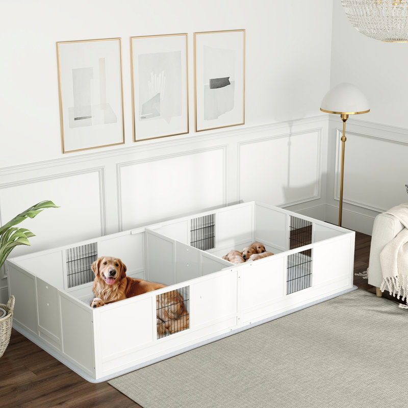 Cage de maternité pour chien