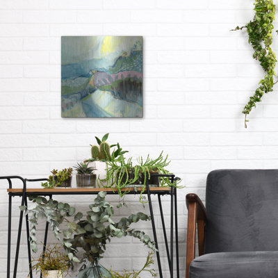 Art mural en métal Brayden Studio «Explore No 1» par Ann Thompson
