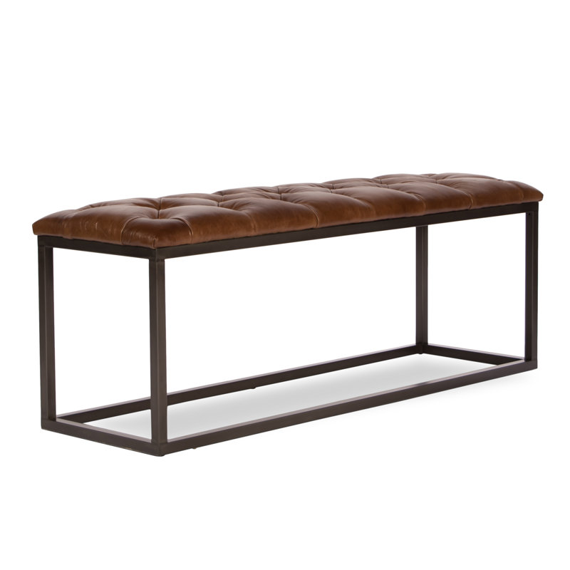 Cologne Leather Dining Bench