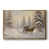 Toile avec cadre flottant or est en rupture de stock