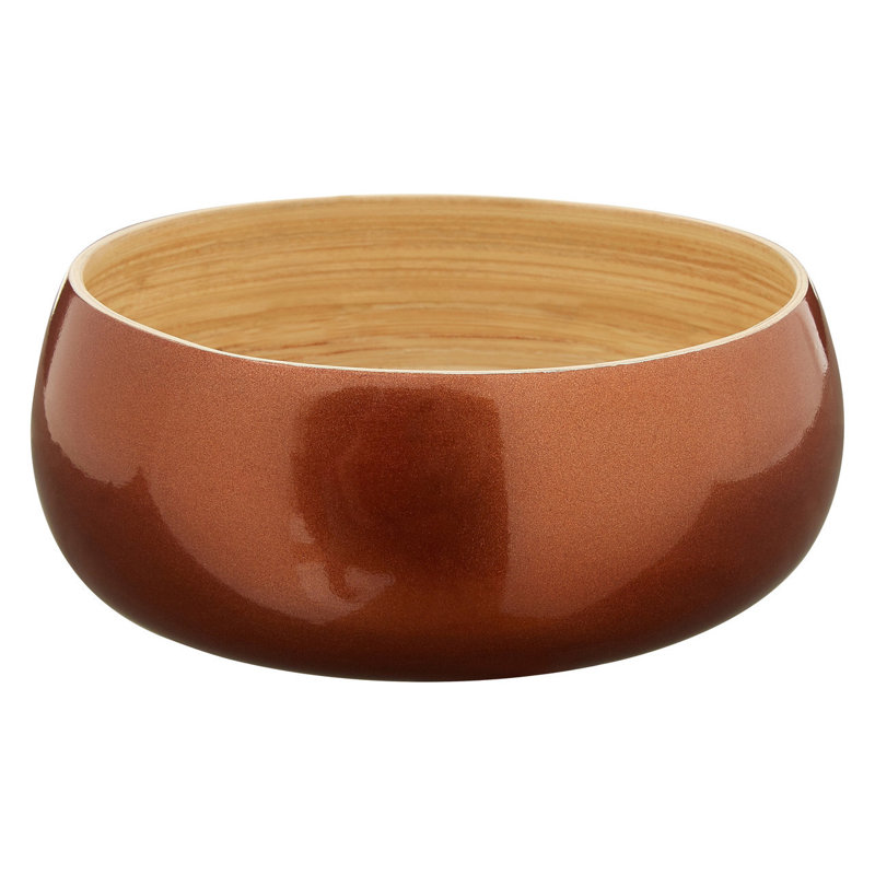 17 Stories Baiel Bamboo Serving Bowl