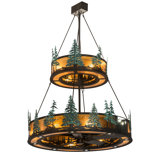 Rustic Lodge Chandelier