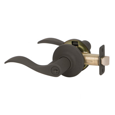 Callan by Delaney Bennett Entry Door Lever in Matte Black