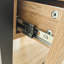 Ensemble de 2 tables de bout modernes avec tiroir - Table de chevet pour chambre à coucher et salon-9231609
