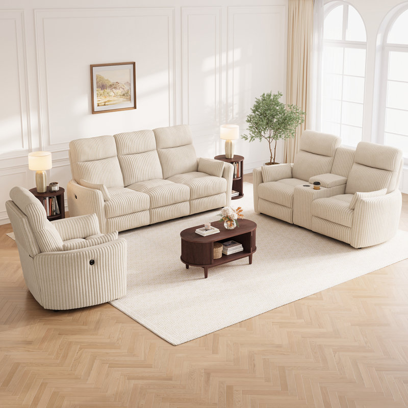 RS300-3S + 2S + console + 1S-beige, Beige