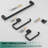 All Brass Construction 4-Pieces Bathroom Hardware Set-111971024