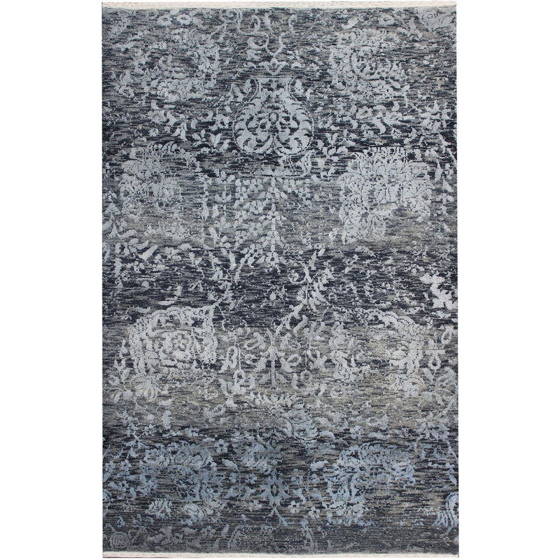 Geometric Hand Knotted 146cm X 228cm Area Rug