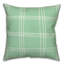 Housse et insert de coussin carré Mint Grid-639130924