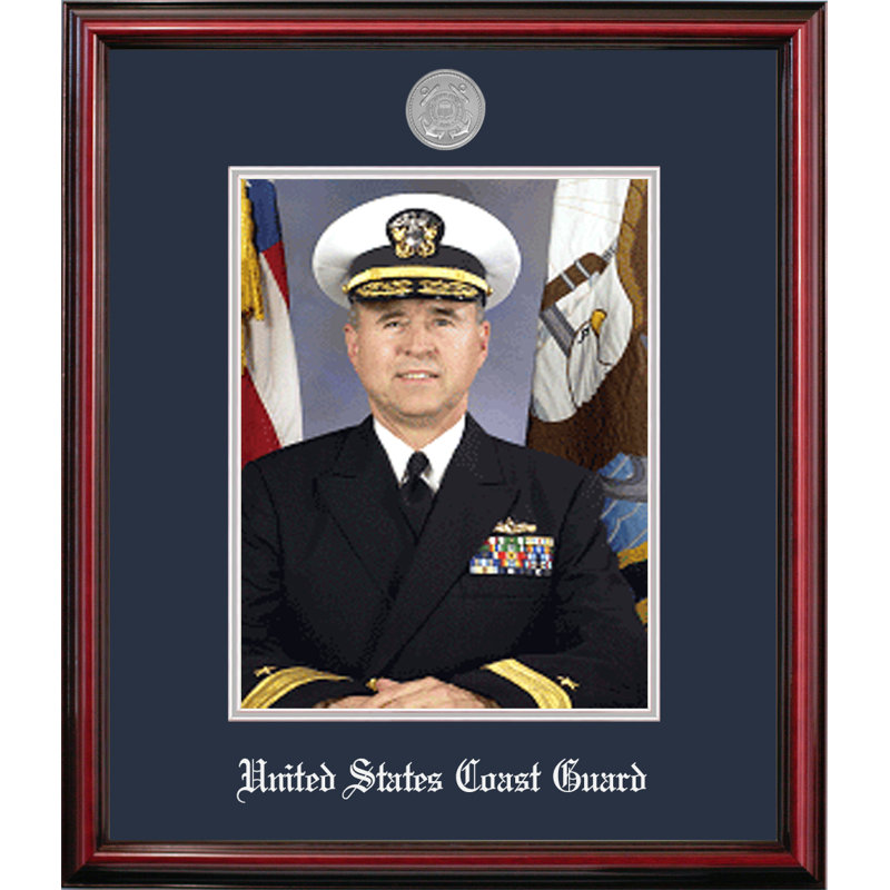 Coast Guard Portrait Petite Picture Frame
