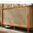 Modern Simple Rattan Solid Wood Sideboards