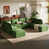 Chenille verte est en rupture de stock