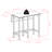 2 - Person Solid Wood Top Four Leg Dining Set