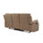 Global United Transitional Microfiber Fabric Sofa