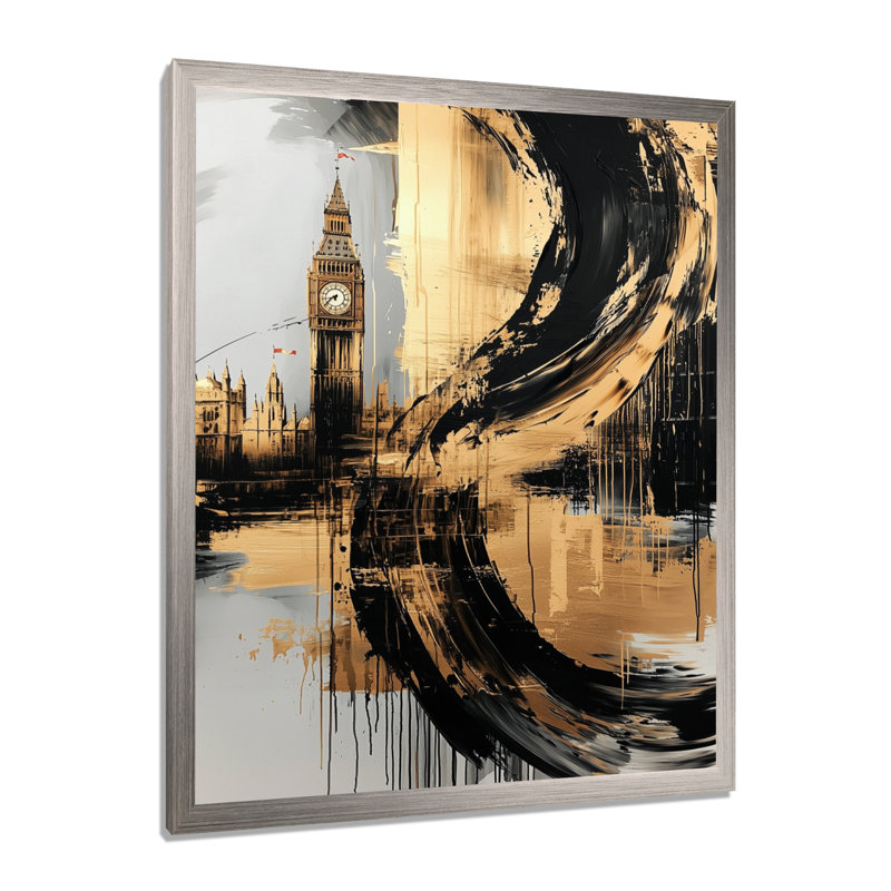 Moataz - paysages, impressions sur toile, H 32 po x l 24 po, Reproduction encadrée d'une seule photo, Argent argent