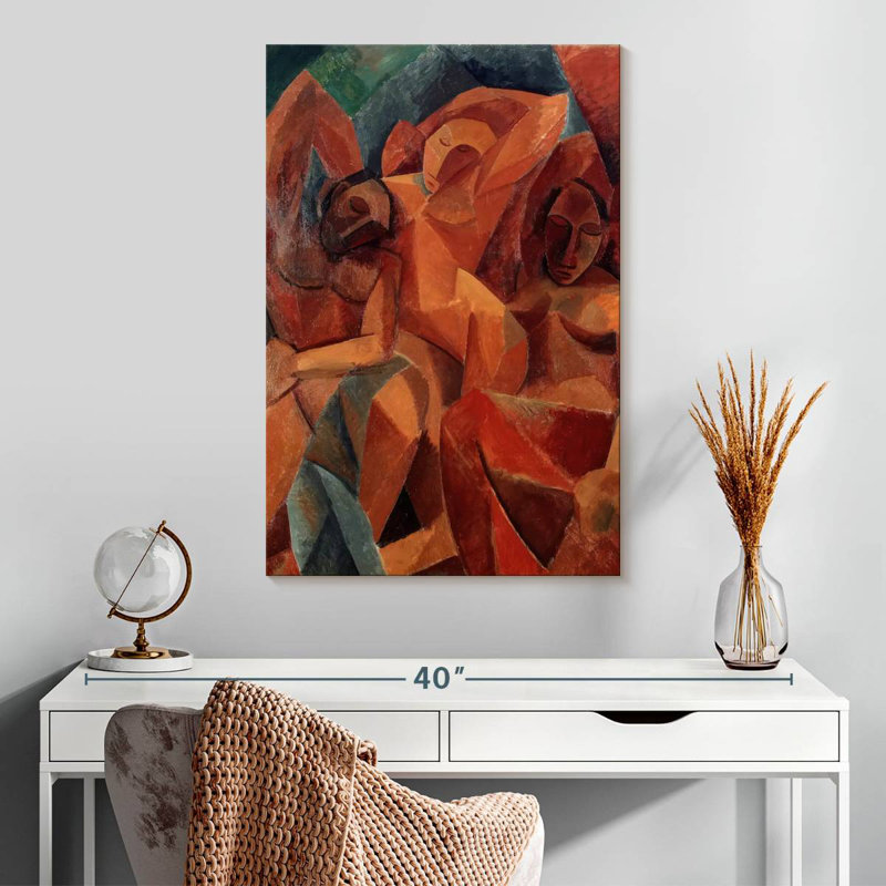 Avery Three Women 1908, H 30 po x l 20 po