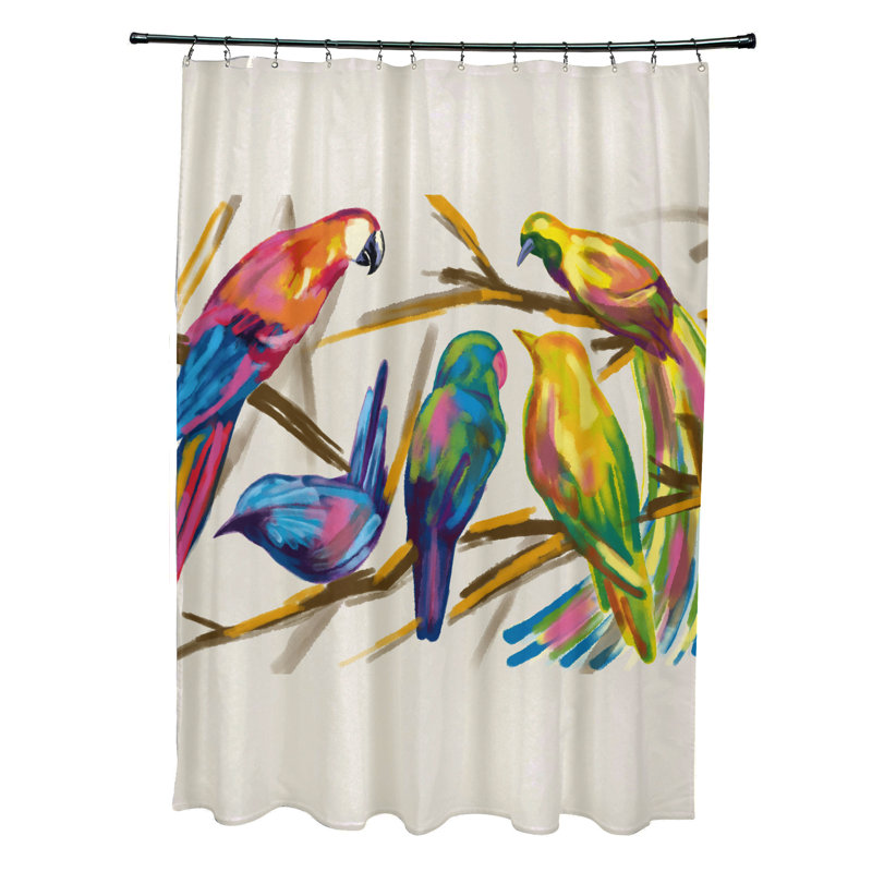 Animal Print Shower Curtain