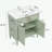 Bathroom Vanity with Sink, Soft Close Doors and Adjustable Shelf-1486342799