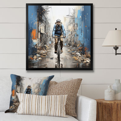 " Bicycle Street Symphony Papercut "