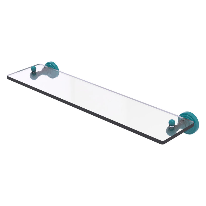 Tablette flottante Waverly Place, H 2,5 po x l 16 po x P 5 po, Vert écume de mer