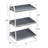 Baylie Metal Tray - Set of 3-736025102