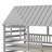Twin Over Twin Bunk Bed With Trundle-456590455