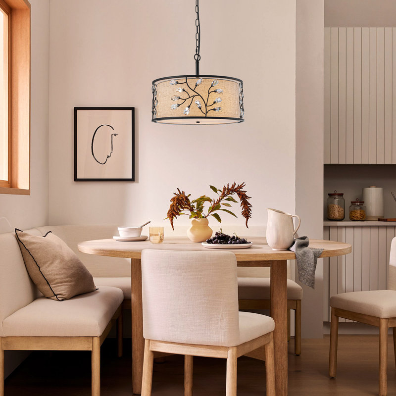 Lustre tambour 3 lumières Parmer