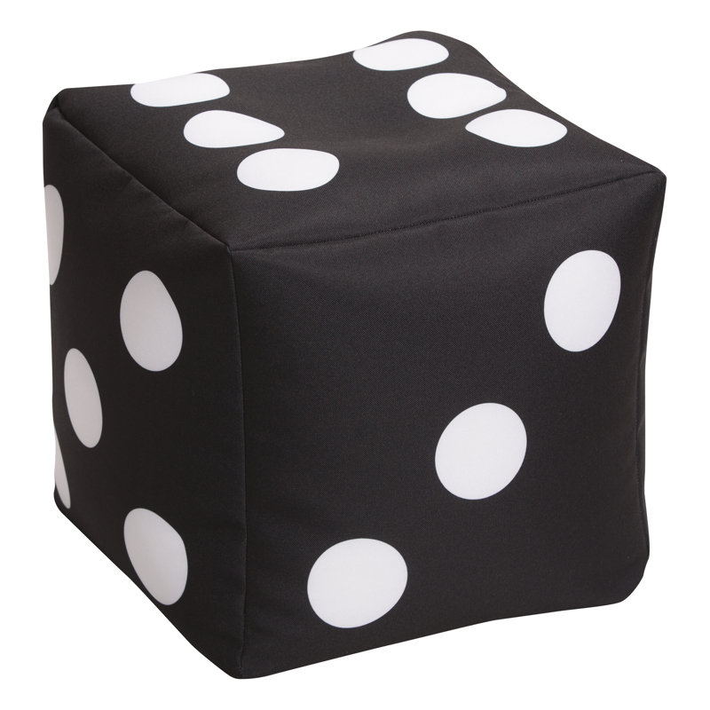 Dice Bean Bag Pouf