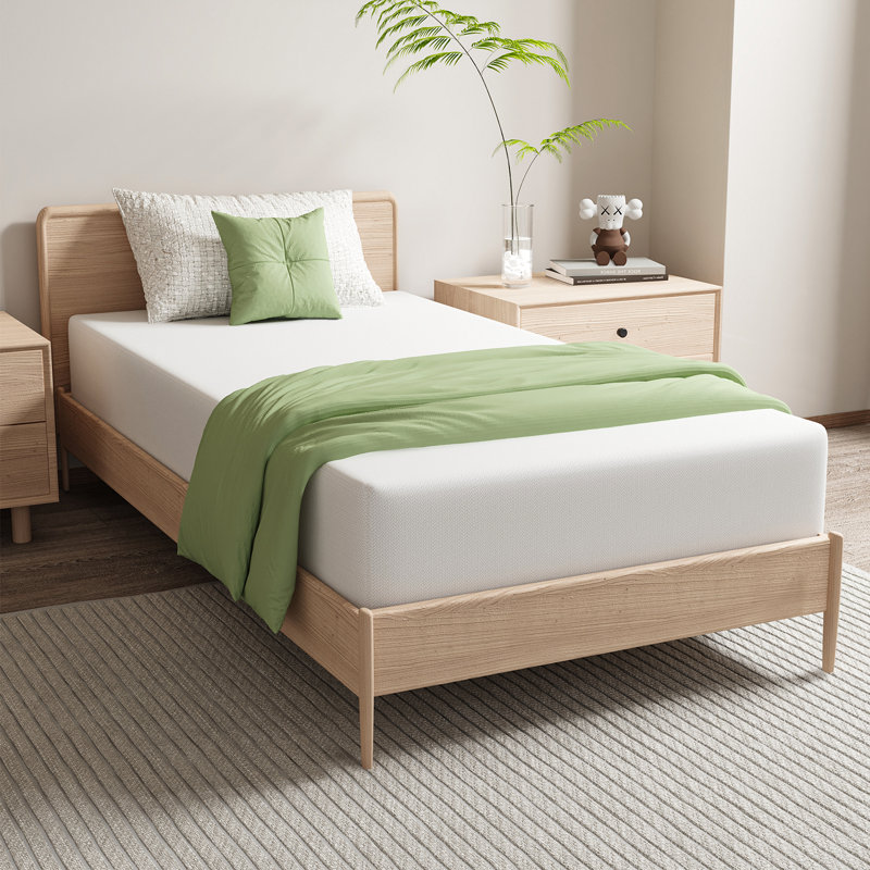 Matelas Matelas en mousse à mémoire de forme de 10 pouces pour un sommeil frais et une housse respirante pour soulager la pression Matelas simple Wave Comfort Foam