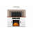 R.W.FLAME 47" Farmhouse Electric Fireplace TV Stand for TVs up to 55", 5100 BTU Heater, 3D LED Flame with 7-Level Brightness