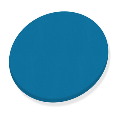 Lazy Susan 28" Round Turntable Serving Tray Kitchen Organizer Covered In Your Choice Of A Colored Vinyl  (Seabrook Blue Vinyl)