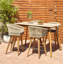 Capps Polycement Outdoor Dining Table-257712390
