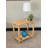 Zeen Recliner Table with Bottom Shelf