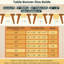 Chemin de table bohème en macramé de 12 x 72 pouces