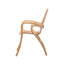 Chaise d'appoint en bois massif Jostin