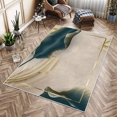 Roulf Tufted Cream Rug