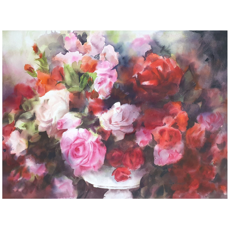 Legato, peinture à l'aquarelle | Aquarelle sur papier | Puja Kumar