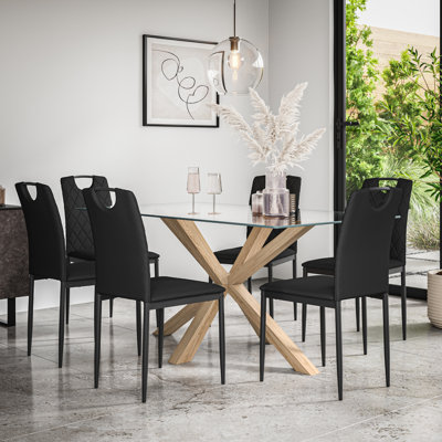 Dawnyell 6 - Person Dining Set