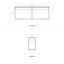 Construct 72'' W Console Table